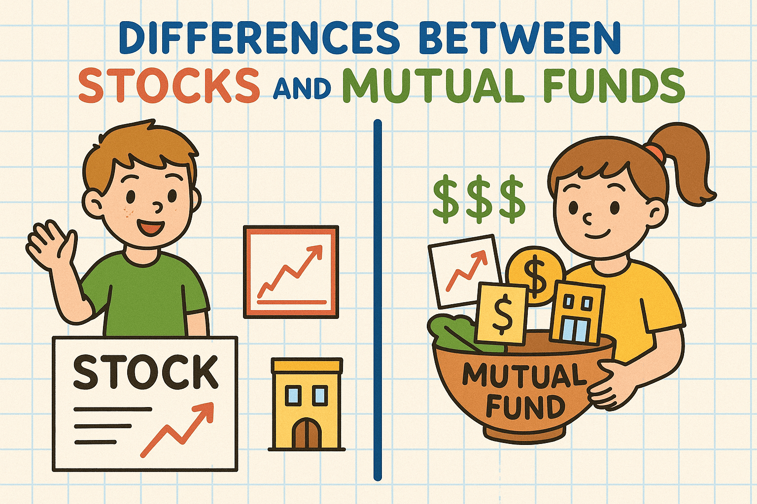 Difference Between Stocks and Mutual Funds – Explained Simply 4 130